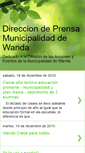 Mobile Screenshot of direcciondeprensawanda.blogspot.com
