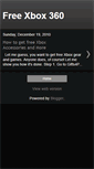 Mobile Screenshot of freexboxtoday.blogspot.com
