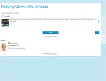 Tablet Screenshot of acoupleofjoneses.blogspot.com