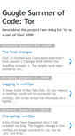 Mobile Screenshot of gsoc-tor.blogspot.com