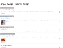 Tablet Screenshot of angrymangogames.blogspot.com