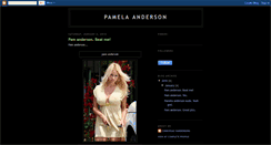 Desktop Screenshot of pamelaandersonblogukc.blogspot.com