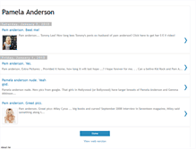 Tablet Screenshot of pamelaandersonblogukc.blogspot.com