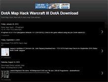 Tablet Screenshot of hacks-dota.blogspot.com