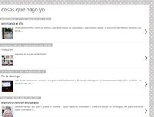 Tablet Screenshot of cosasquehagoyo.blogspot.com