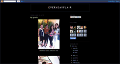 Desktop Screenshot of everydayflair.blogspot.com