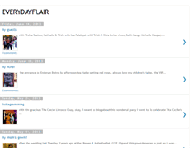 Tablet Screenshot of everydayflair.blogspot.com
