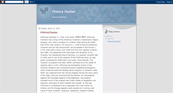 Desktop Screenshot of history-hunter.blogspot.com