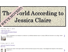 Tablet Screenshot of jessicaclairesworld.blogspot.com