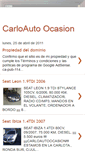 Mobile Screenshot of carloautoocasion.blogspot.com
