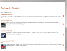 Tablet Screenshot of carloautoocasion.blogspot.com