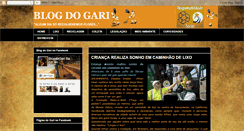 Desktop Screenshot of blogdogari.blogspot.com