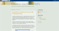 Desktop Screenshot of gustavogarciadotnet.blogspot.com