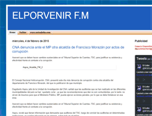 Tablet Screenshot of elporvenirfm.blogspot.com