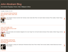 Tablet Screenshot of johnabrahamblogs.blogspot.com