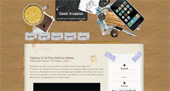 Desktop Screenshot of geek-invasion.blogspot.com