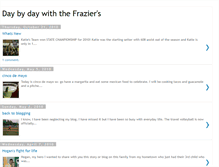 Tablet Screenshot of fraziersdaybyday.blogspot.com