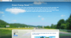 Desktop Screenshot of ecologicnews.blogspot.com