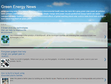 Tablet Screenshot of ecologicnews.blogspot.com