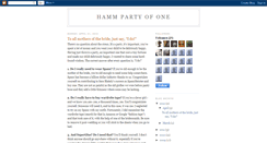 Desktop Screenshot of hammpartyofone.blogspot.com