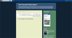 Desktop Screenshot of franconianotchreport.blogspot.com