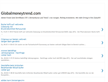 Tablet Screenshot of globalmoneytrend.blogspot.com