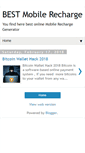 Mobile Screenshot of best-mobile-recharge.blogspot.com