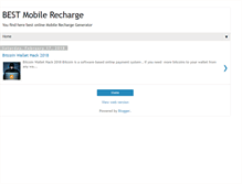 Tablet Screenshot of best-mobile-recharge.blogspot.com