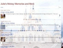 Tablet Screenshot of juliesmickeymemories.blogspot.com