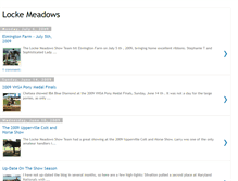 Tablet Screenshot of lockemeadows.blogspot.com