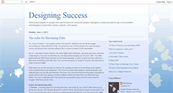 Desktop Screenshot of designingsuccess.blogspot.com
