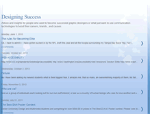 Tablet Screenshot of designingsuccess.blogspot.com