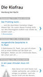 Mobile Screenshot of dieklofrau.blogspot.com