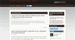 Desktop Screenshot of fresh-social-media-news.blogspot.com