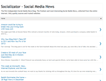 Tablet Screenshot of fresh-social-media-news.blogspot.com
