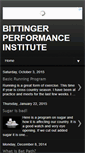 Mobile Screenshot of bittingersportsandfitnesstraining.blogspot.com