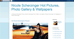 Desktop Screenshot of hotnicolescherzingerpics.blogspot.com