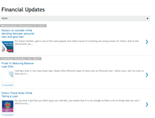 Tablet Screenshot of financial-tools.blogspot.com