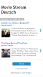Mobile Screenshot of moviestreamdeutsch.blogspot.com