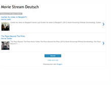Tablet Screenshot of moviestreamdeutsch.blogspot.com