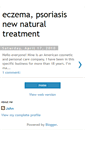 Mobile Screenshot of eczemapsoriasisnewnaturaltreatment.blogspot.com