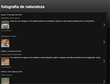 Tablet Screenshot of monteronatura.blogspot.com