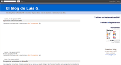 Desktop Screenshot of luisgdelarosa.blogspot.com