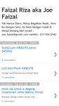Mobile Screenshot of faizalriza.blogspot.com