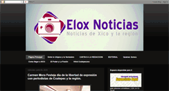 Desktop Screenshot of eloxnoticias2011.blogspot.com