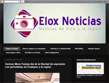 Tablet Screenshot of eloxnoticias2011.blogspot.com