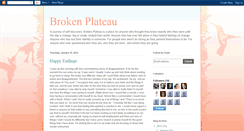 Desktop Screenshot of brokenplateau.blogspot.com