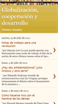 Mobile Screenshot of globalizacion-desarrollo.blogspot.com