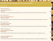 Tablet Screenshot of globalizacion-desarrollo.blogspot.com
