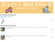 Tablet Screenshot of julioebricenob.blogspot.com